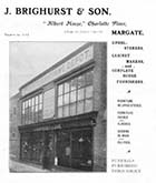 Charlotte Place/Albert House Brighurst Furnishers [Guide 1903]